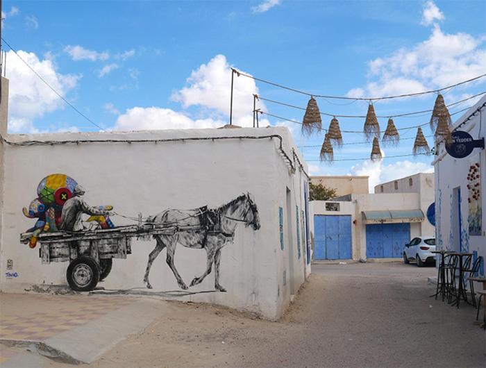 Wostel Djerba Apartment Erriadh Ngoại thất bức ảnh